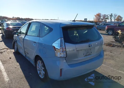 2012 Toyota Prius V Five z USA, uszkodzony, nr VIN JTDZN3EU8C3107788